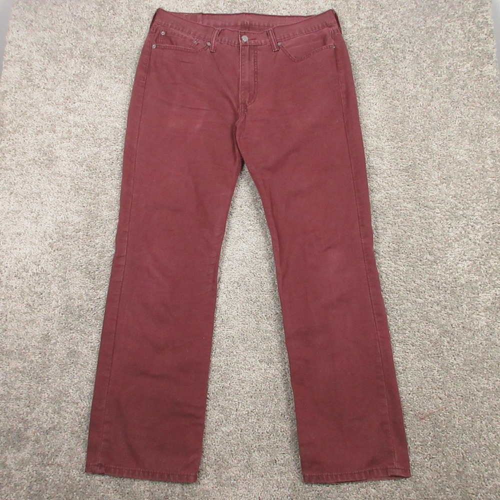 Levi's Men's Chinos in Brick Red